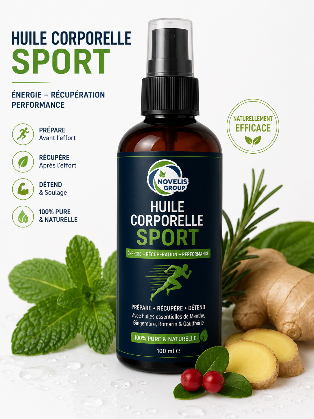 Huile Corporelle Sport